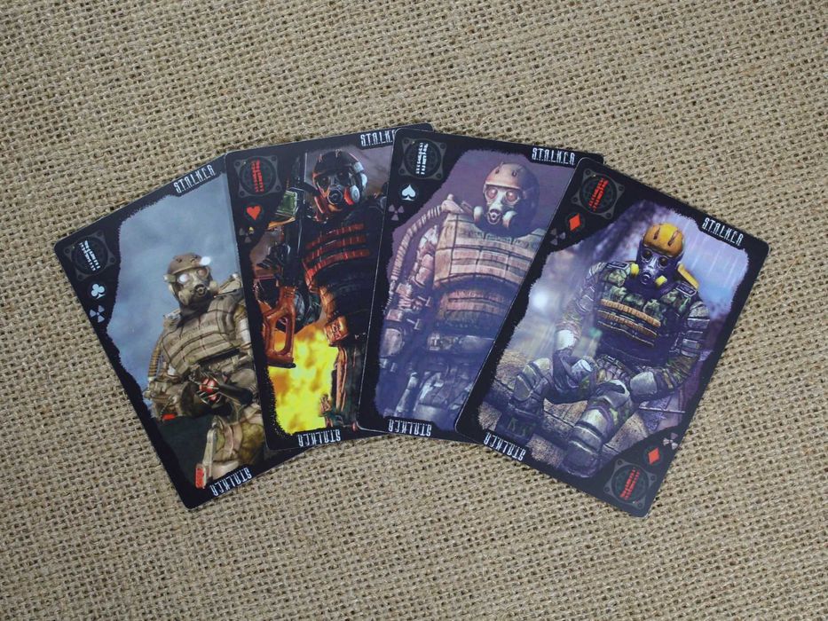 Гральні карти в стилістиці гри S.T.A.L.K.E.R.