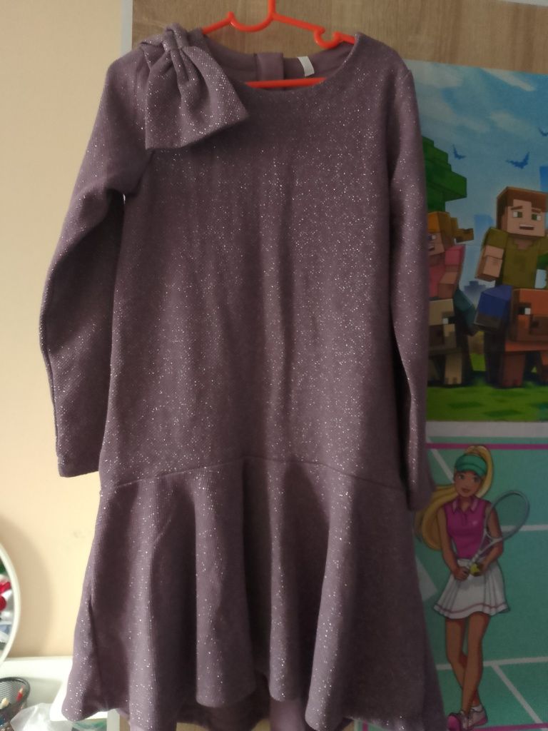 Piękna sukienka Coccodrillo r. 128