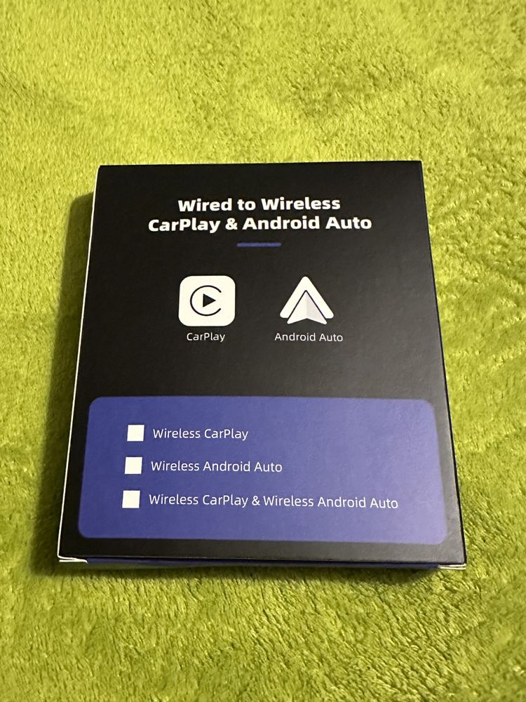 Dispositivo Carplay/Android Auto Sem fios
