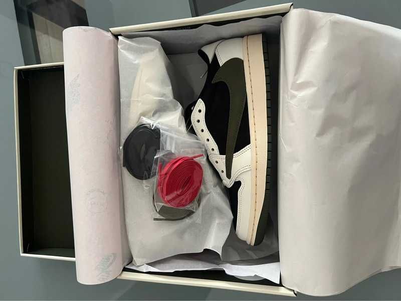 Nike_Air_Jordan_1 |Travis Scott Olive|Retro| rozmiar EU.39
