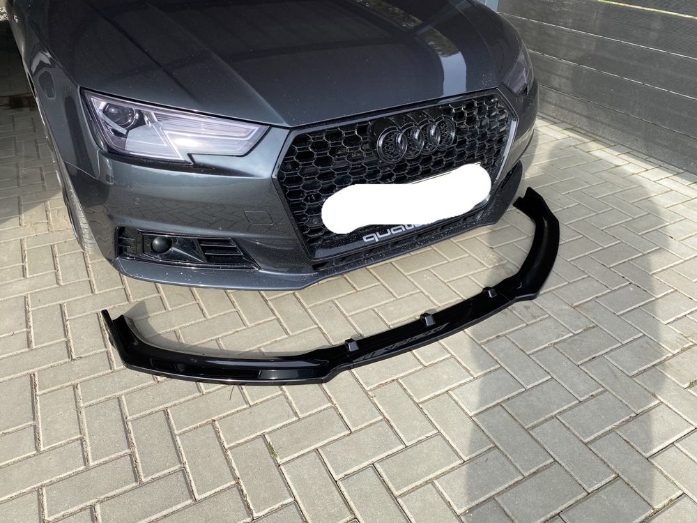 Dokładka Splitter przedi Audi A4 B9 Maxton Design