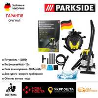 НОВ пылесос GERMAN Parkside PWD 12 A1/пилосос/строительн/влажной/сухой