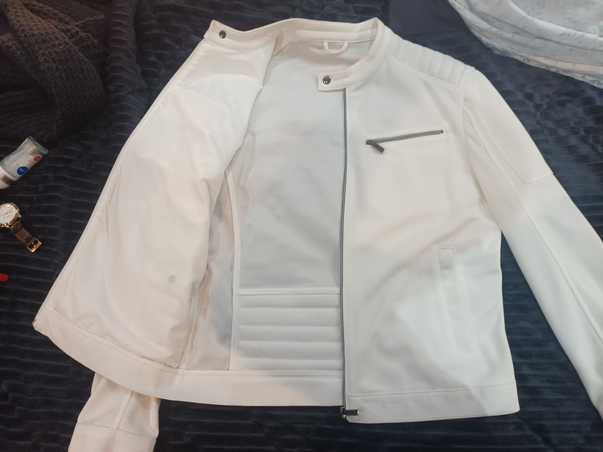 Casaco branco Zara