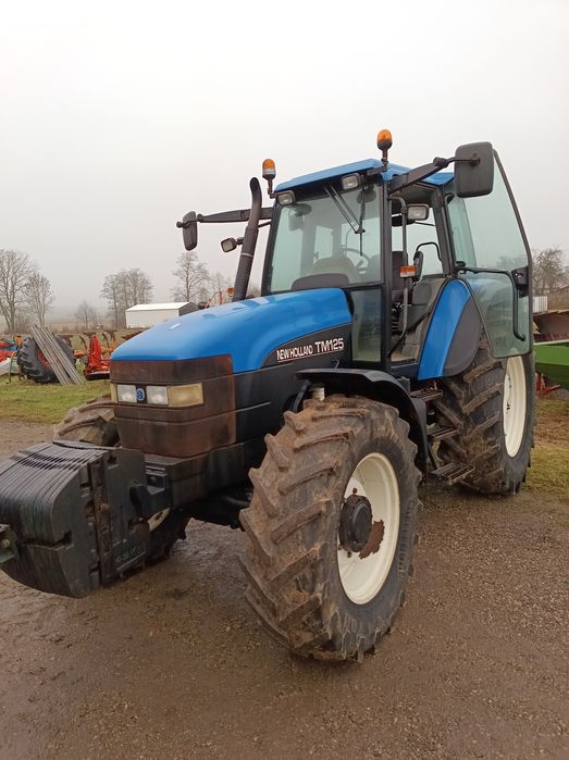 Ciągnik New Holland T6.120 z ładowaczem nie John Deere zobacz!