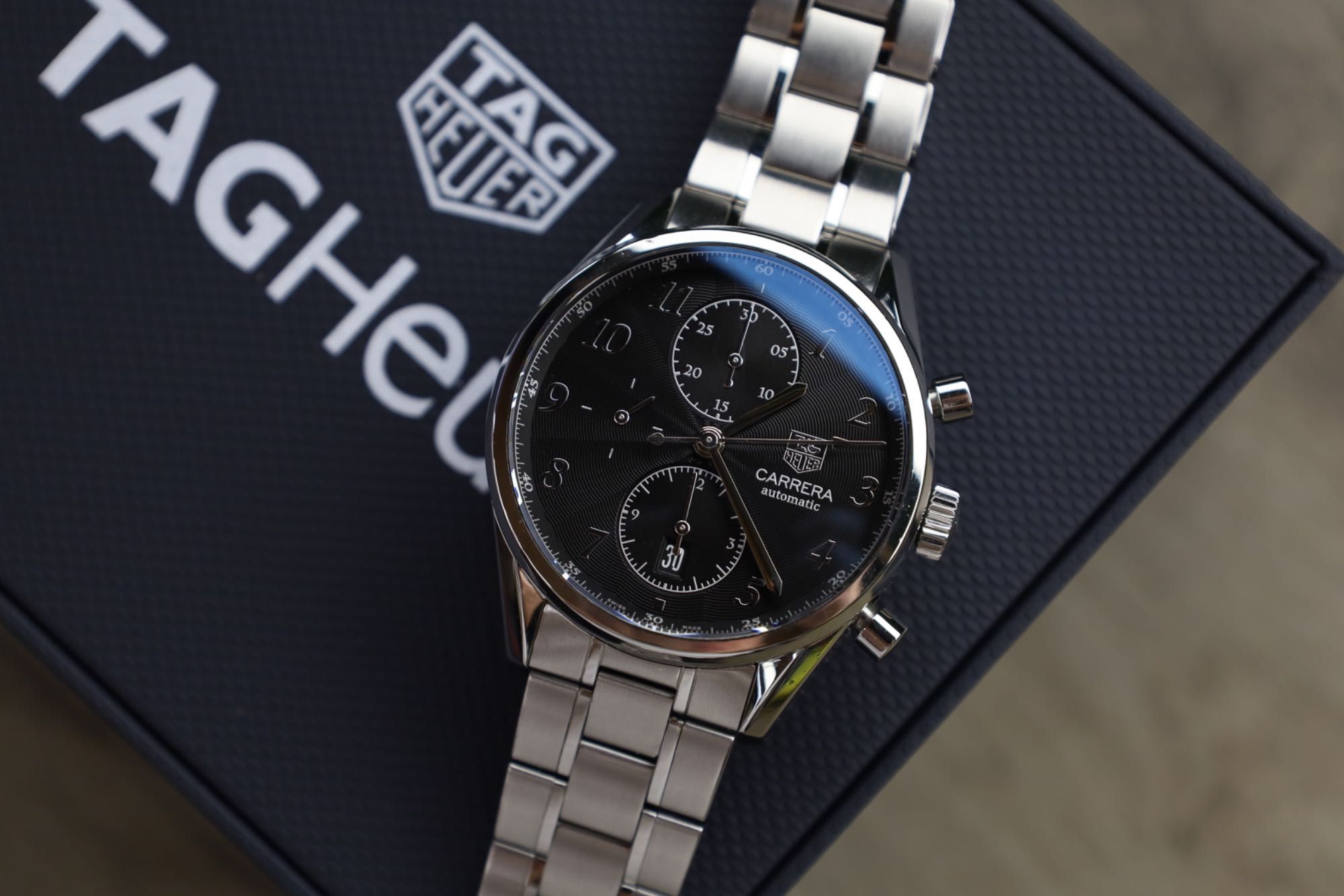 Tag Heuer Carrera 16 Chronograph Heritage CAS2110 - full set