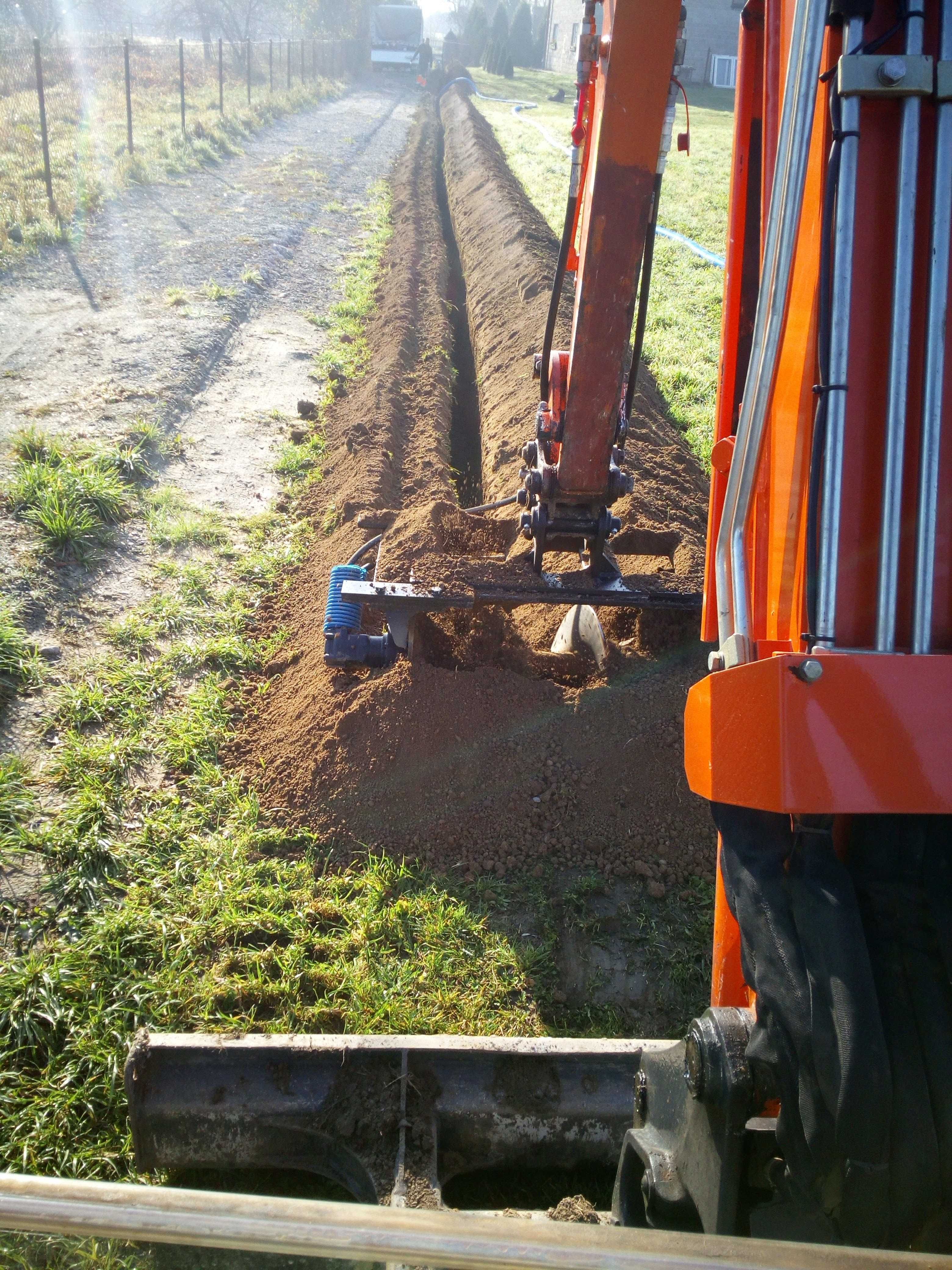 Zwyżka wynajem, podnośnik koszowy minikoparka hds 4x4 wiertnica