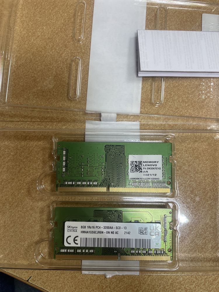 Оперативна память 2*8GB