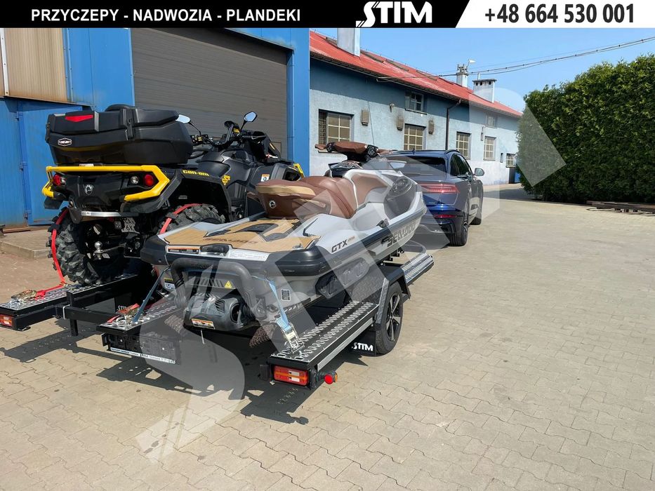 STIM L21-SWQ/01300Mx2 vr.HB  Nowa przyczepa do przewozu (quda/skuter), jet ski, ATV, UTV