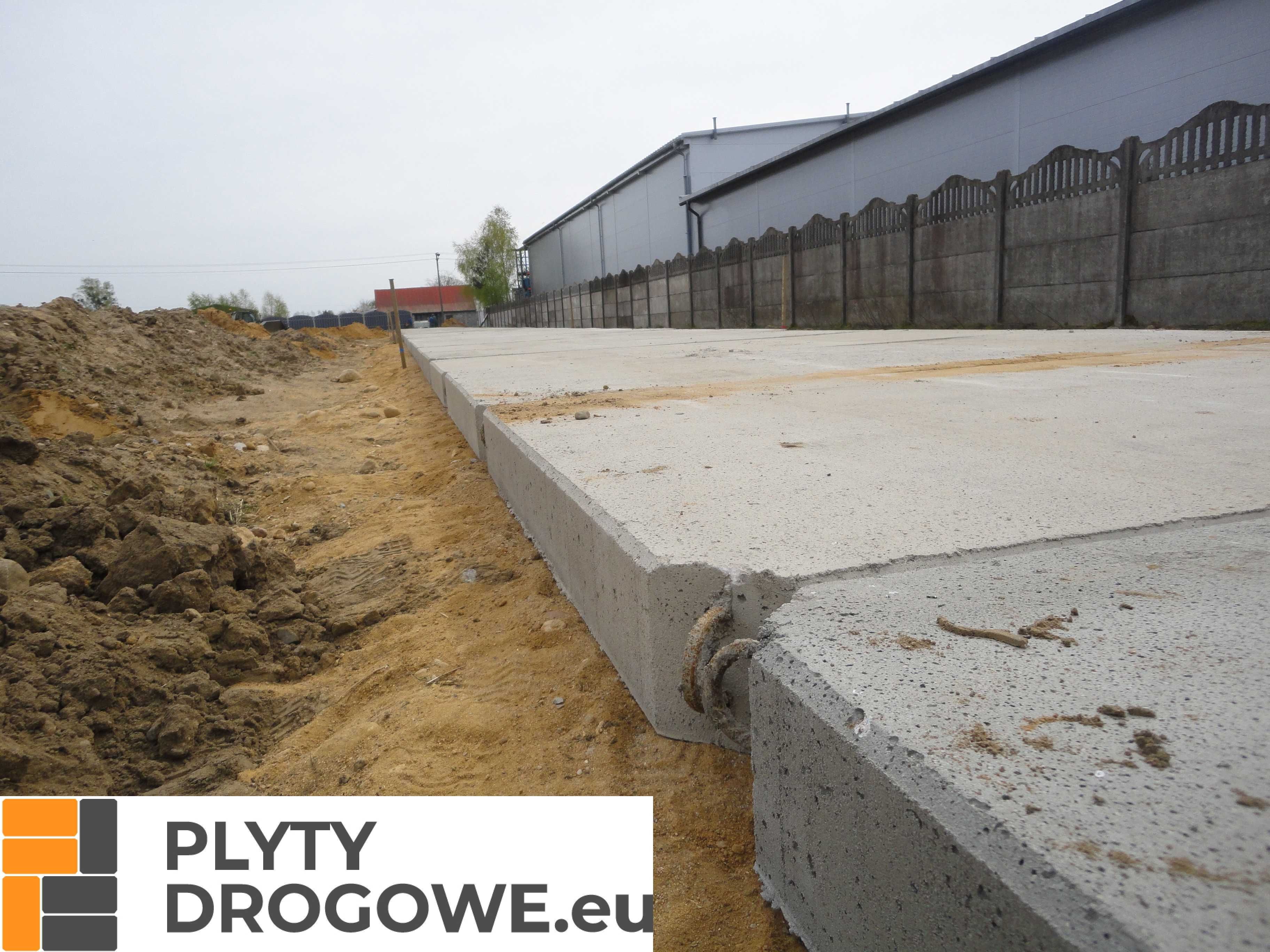 NOWE Płyty Drogowe Betonowe --PRODUCENT-- 300x150x15 Płyta Drogowa MON