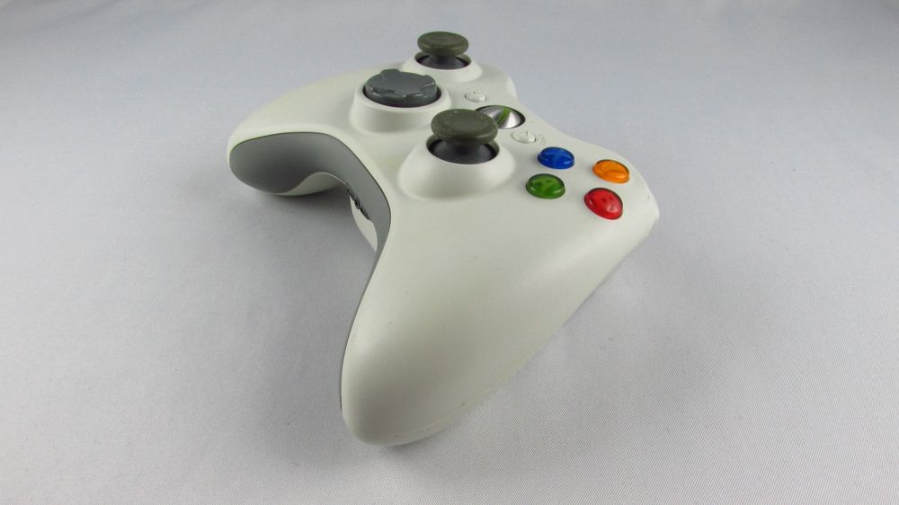 XBOX 360 - Oryginalny Bezprzewodowy Pad na baterię Biały 3