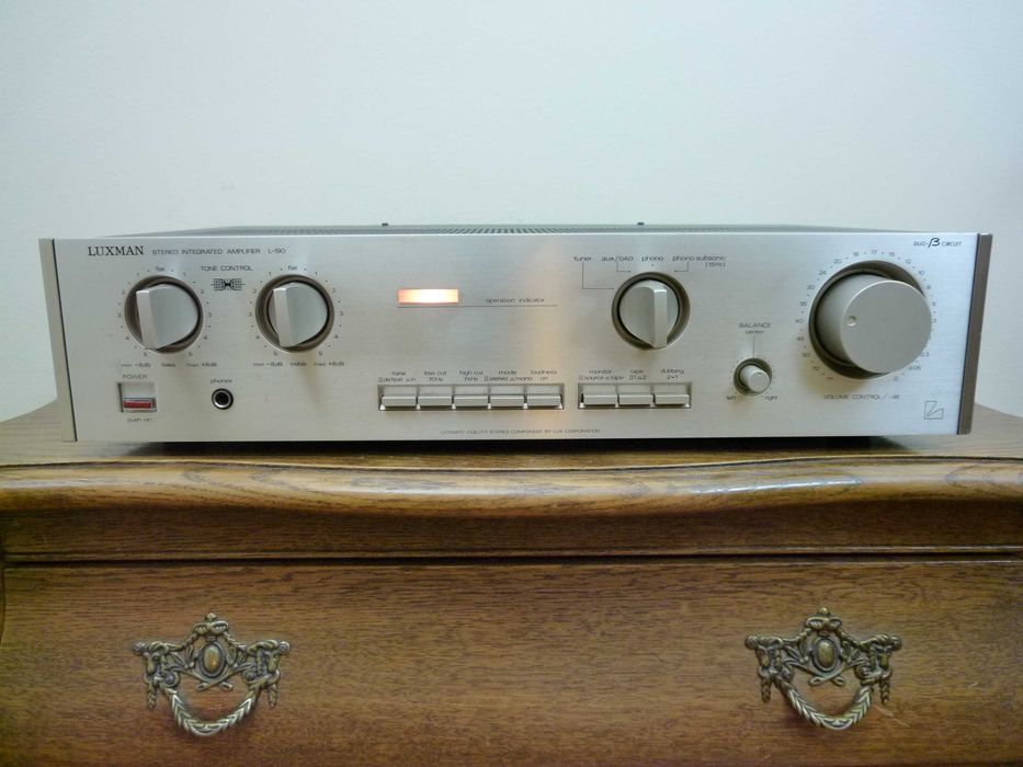 LUXMAN L-190 INTEGRATED wzmacniacz VINTAGE Japan stan BDB