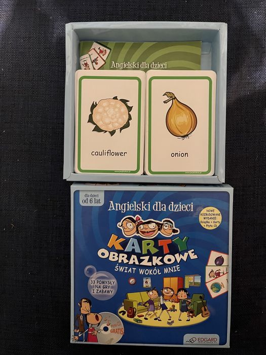 Karty dla dzieci angielski i niemiecki