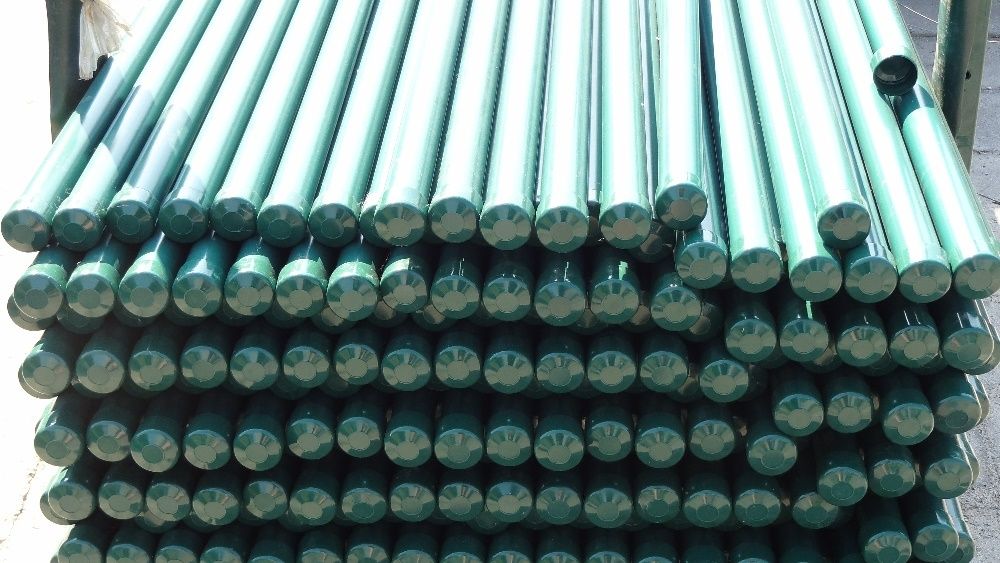 Słupek ogrodzeniowy h 2000 oc+ pvc, siatki, panele,  montaż