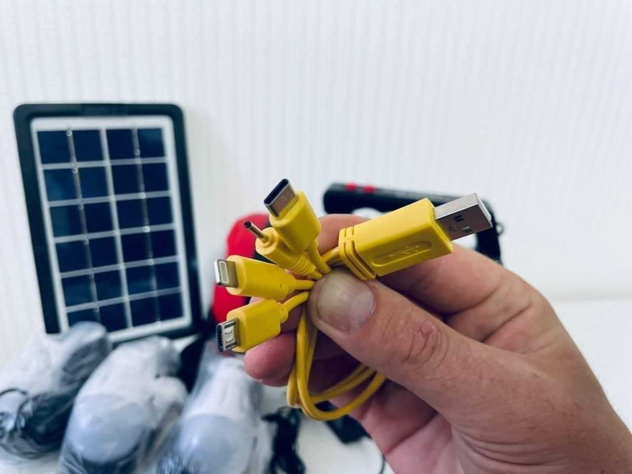 Solar System 8000 MAh + кабель USB Бесплатная доставка