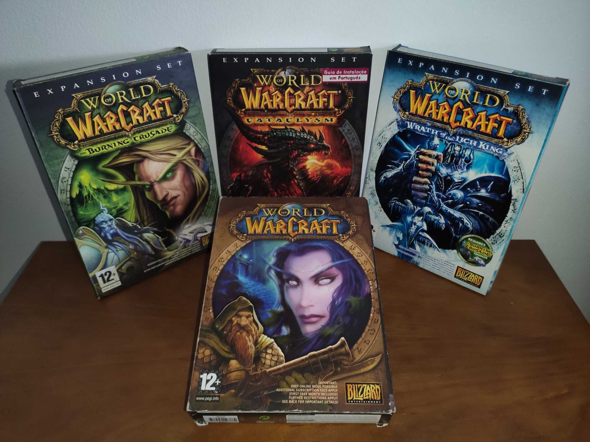 World of Warcraft+Cataclysm+The Burning Crusade+Wrath of The Lich King