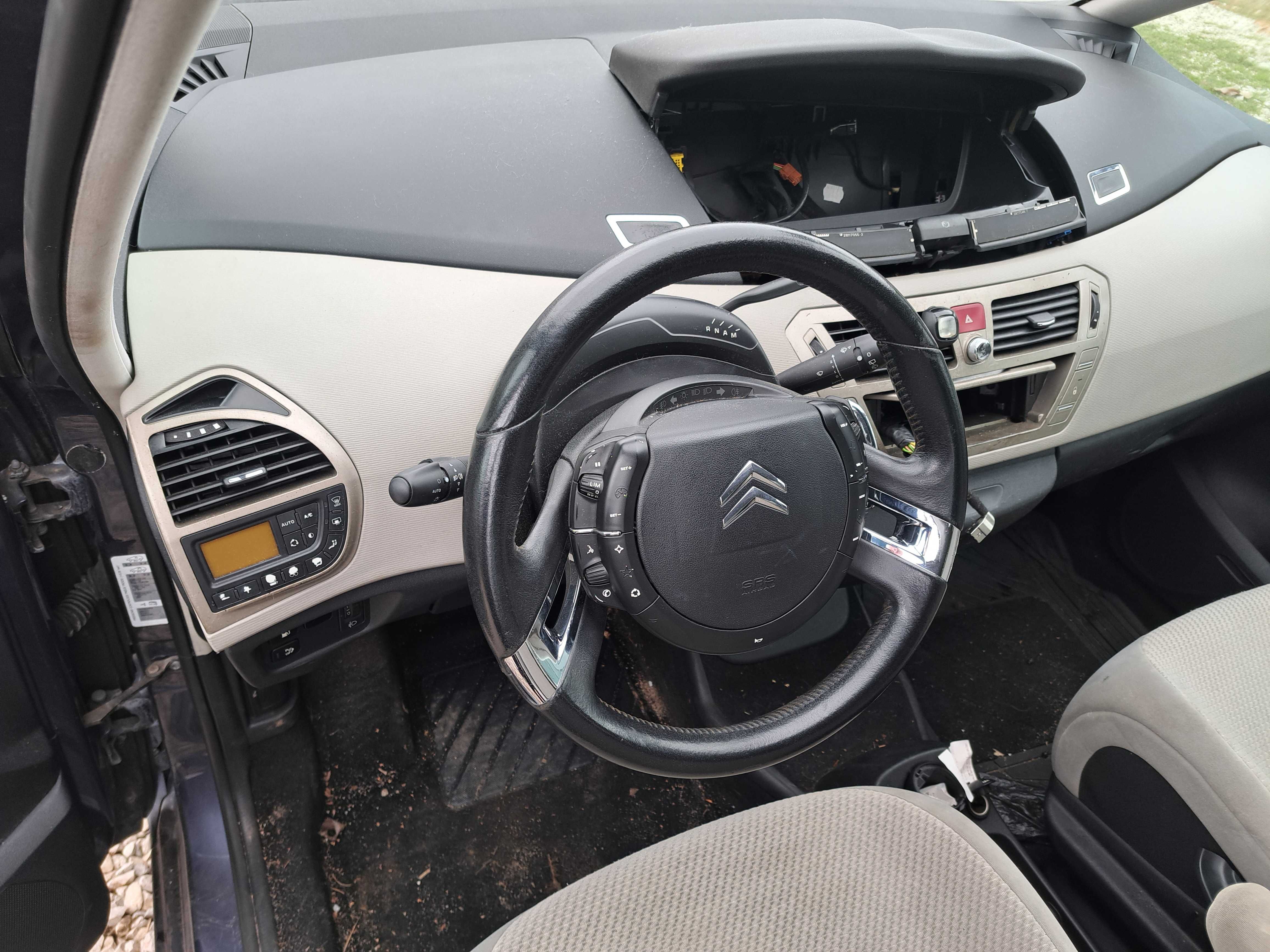 C4 Picasso I 09 krótki zderzak błotnik KENC klapa tył drzwi lusterko