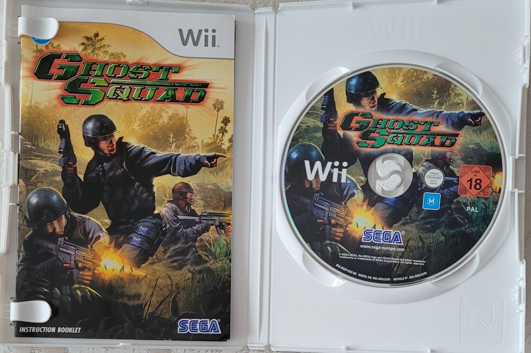 Gra Ghost Squad Wii WiiU wii wiiu unikat