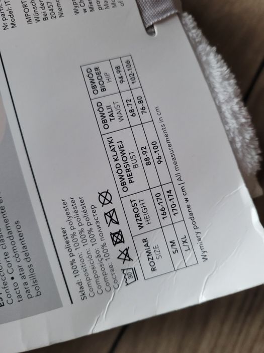 Szlafrok damski rozmiar S/M