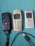 Stare telefony Nokia i Sony Ericsson