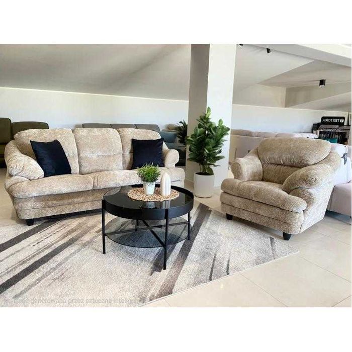 Sara puchaty zestaw w tkaninie - Producent MEBLE PYKA