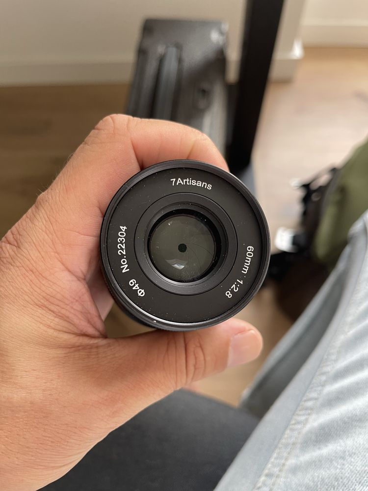 Lente 7 artisans 60 2.8 macro ii x mount