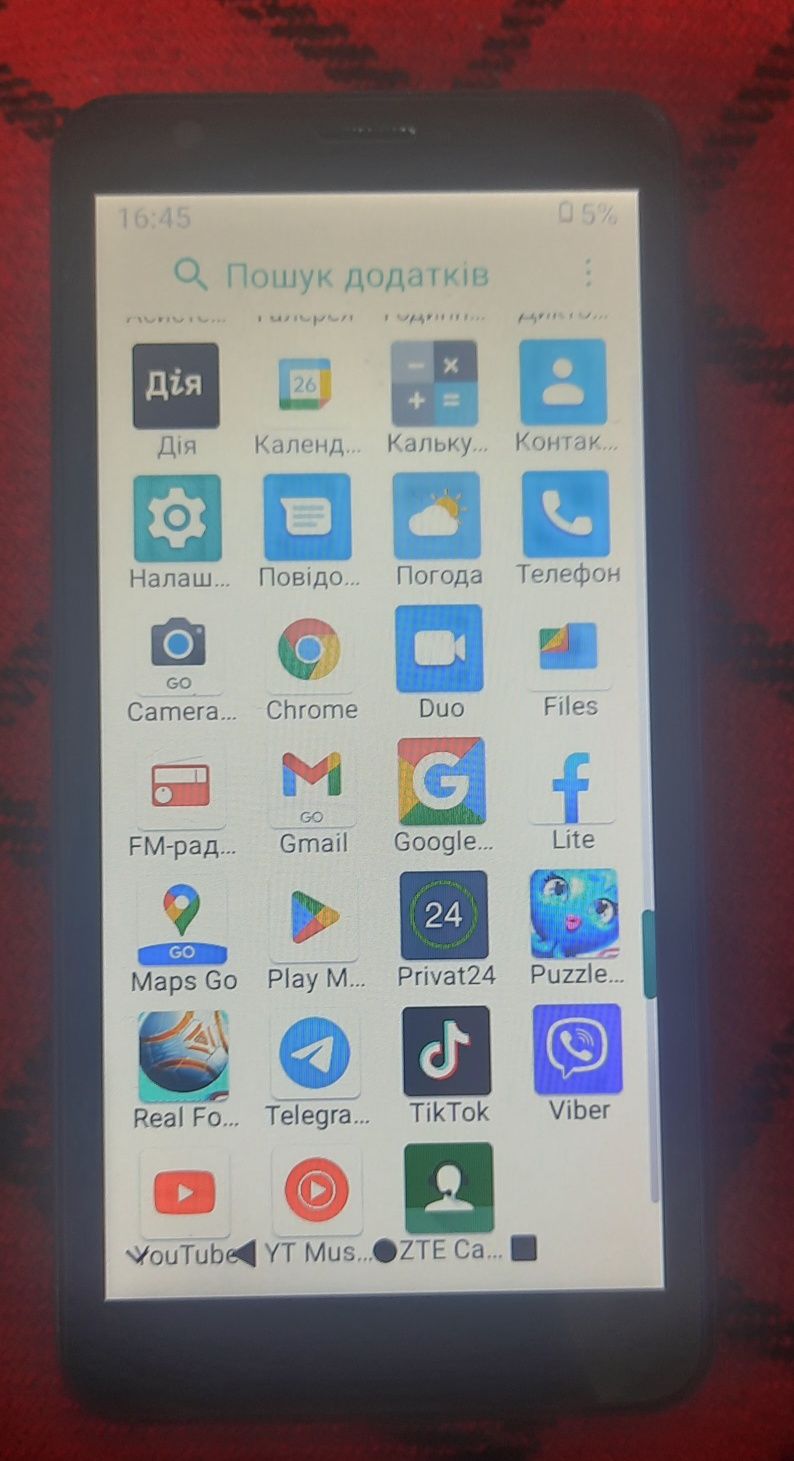 Офісний телефон ZTE 9
