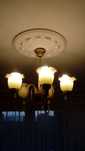 Lampa pięcioramienna