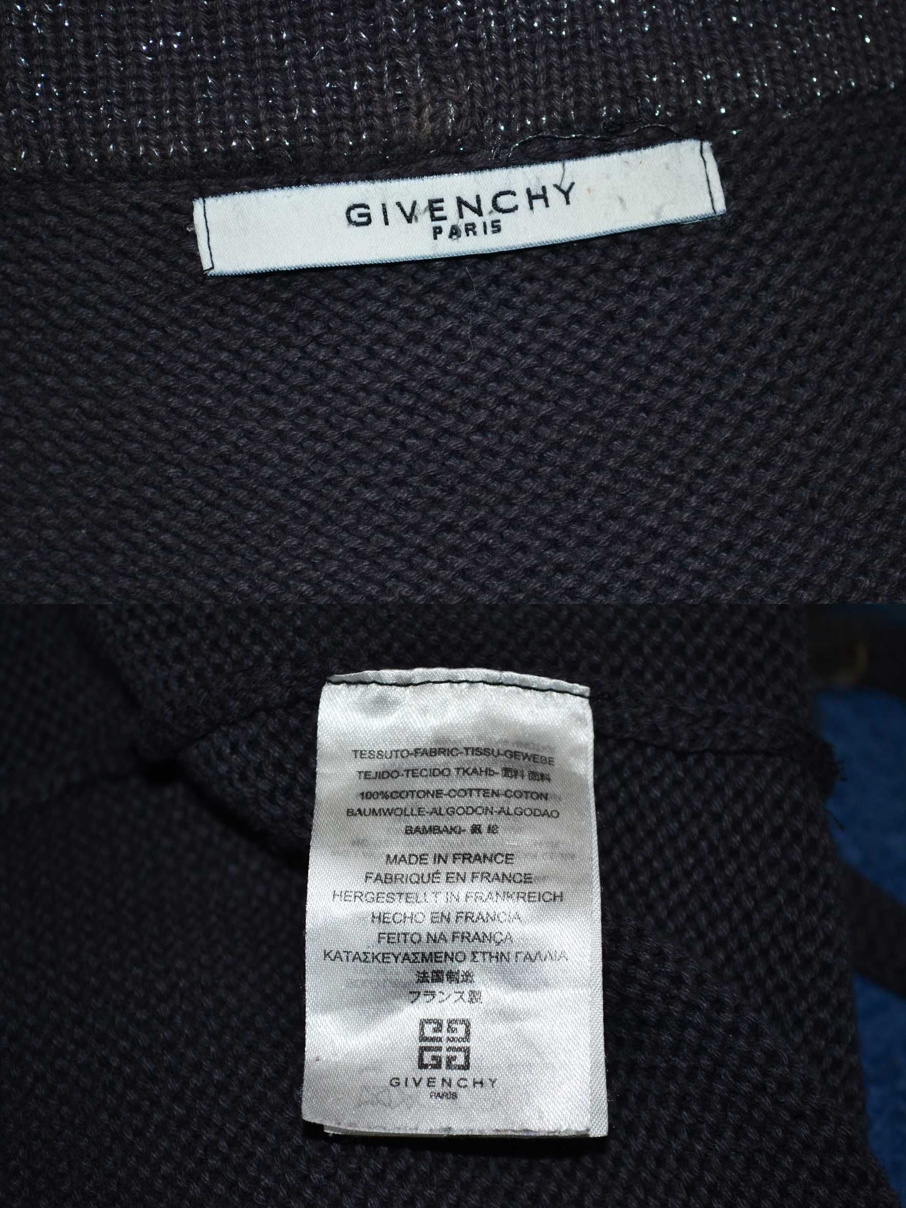 Кардиган, жакет, пиджак  с натуральным мехом козы лама Givenchy