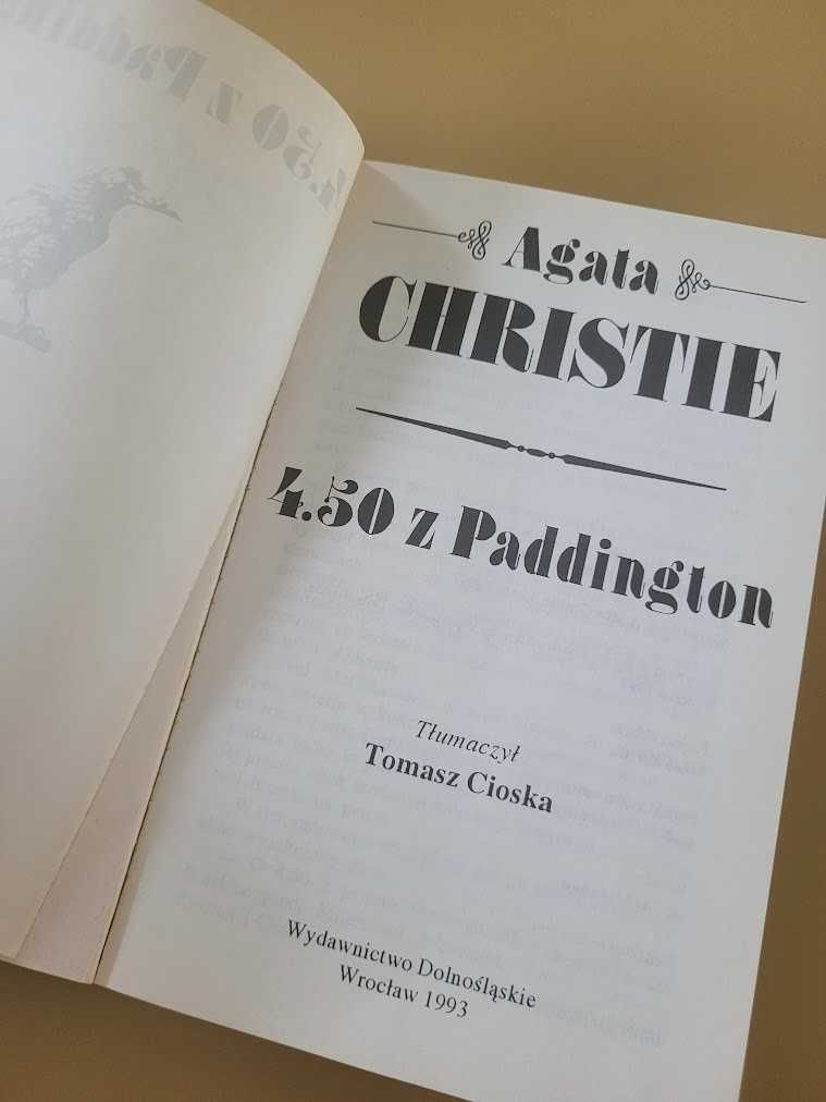 4.50 z Paddington Agata Christie