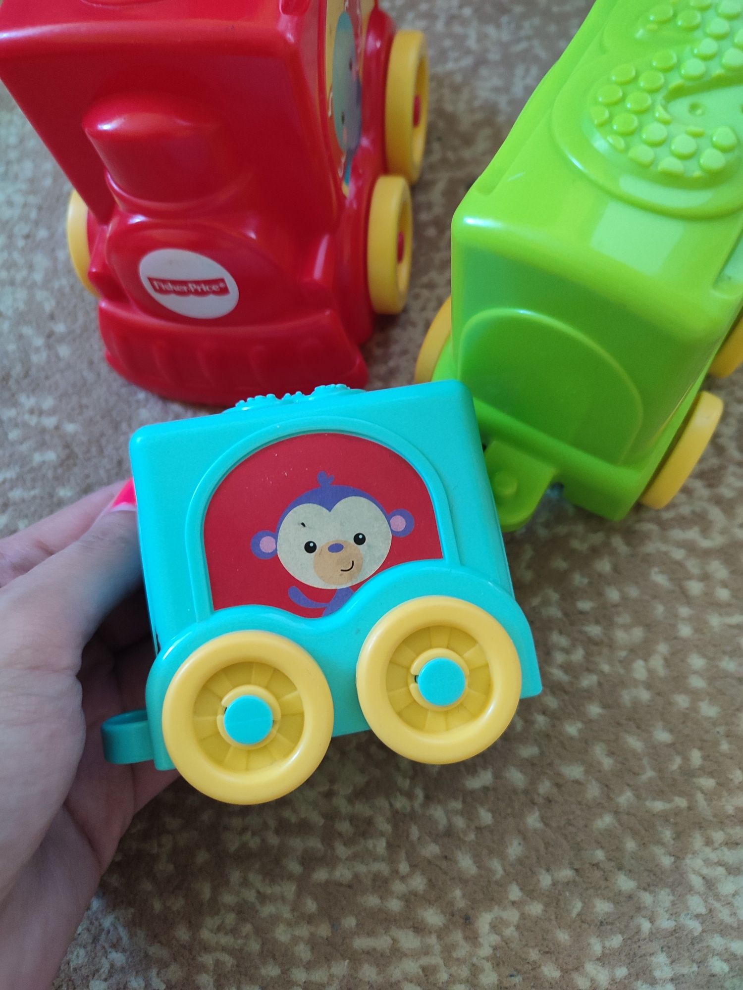 Pociąg edukacyjny z cyferkami Fisher Price