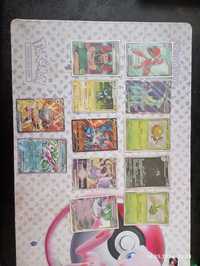 Zestaw kart Pokemon. 12 sztuk. Stan mint/near mint.