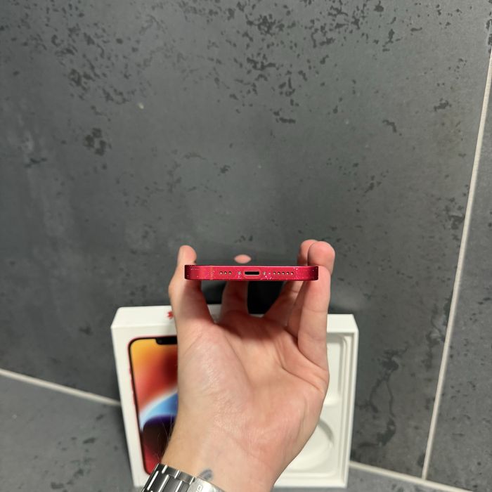 iPhone 14 Czerwony RED 128GB Bateria 85%