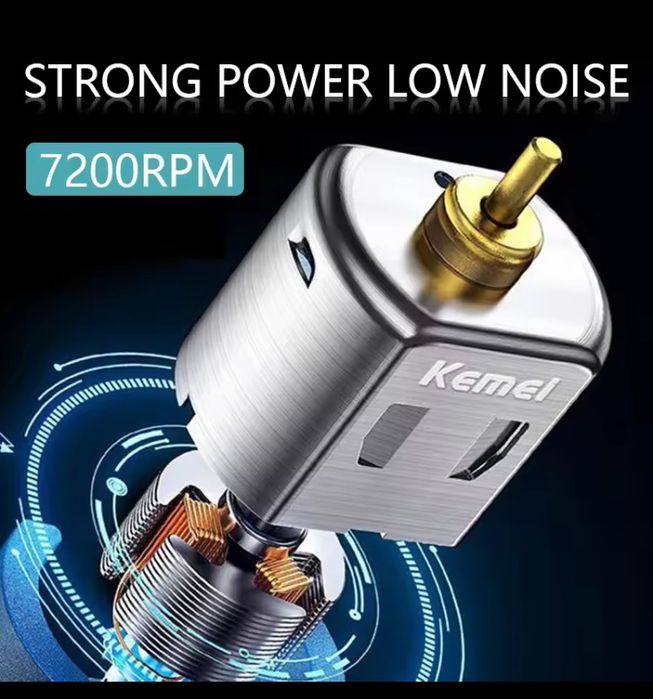 Тример, машинка для стрижки, гоління, бриття бороди, Kamei