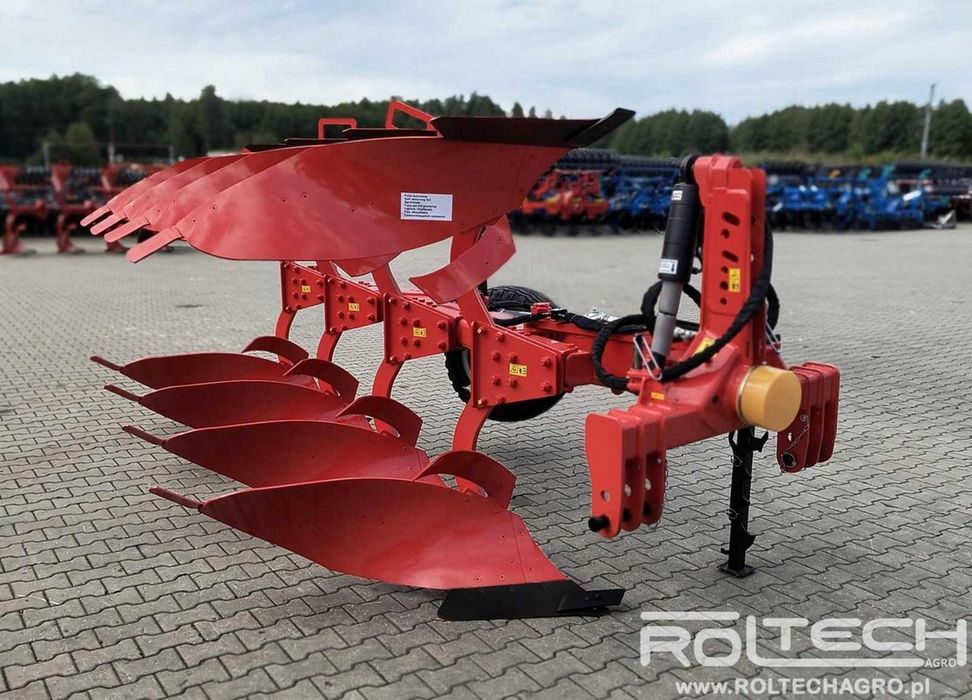 Pług Obrotowy Obracalny AKPIL KM180R 3 4 5 KM180HP Resor Hydraulika