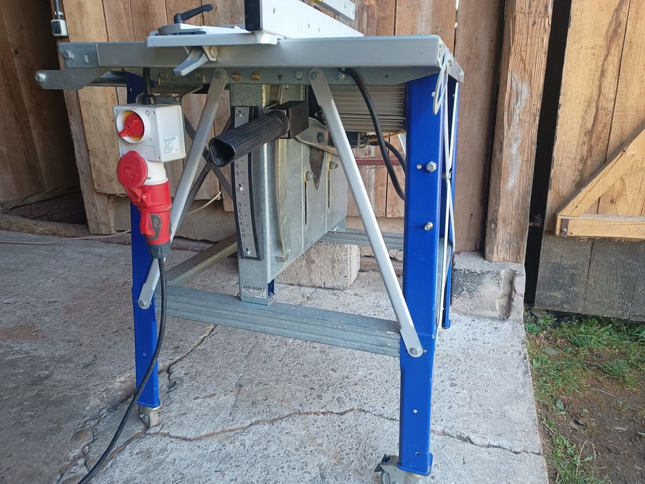 Piła stołowa 5,5 kW krajzega 400v cerkularka cyrkularka cerkulatka