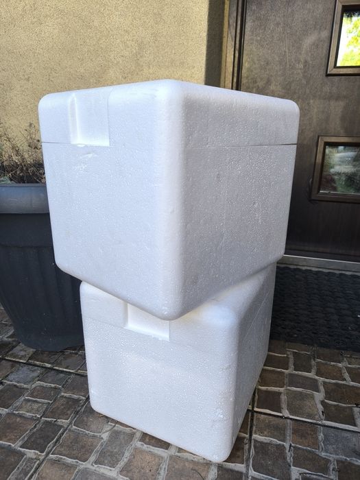 Pudło styropianowe