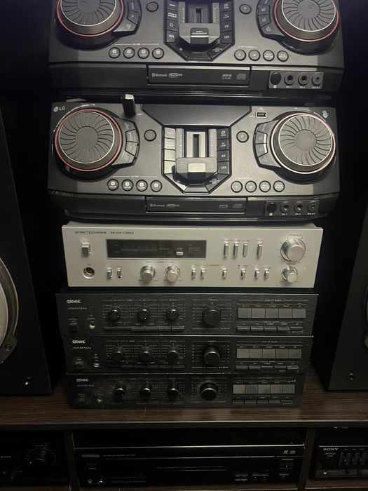 Колонки Radiotehnika s90, Амфитон, Электроника