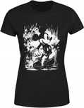Myszka Miki Koszulka Damska Z Nadrukiem Czarna Xl Bluzka Tshirt Damski