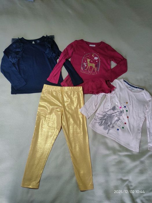 Bluzki i legginsy 110/116