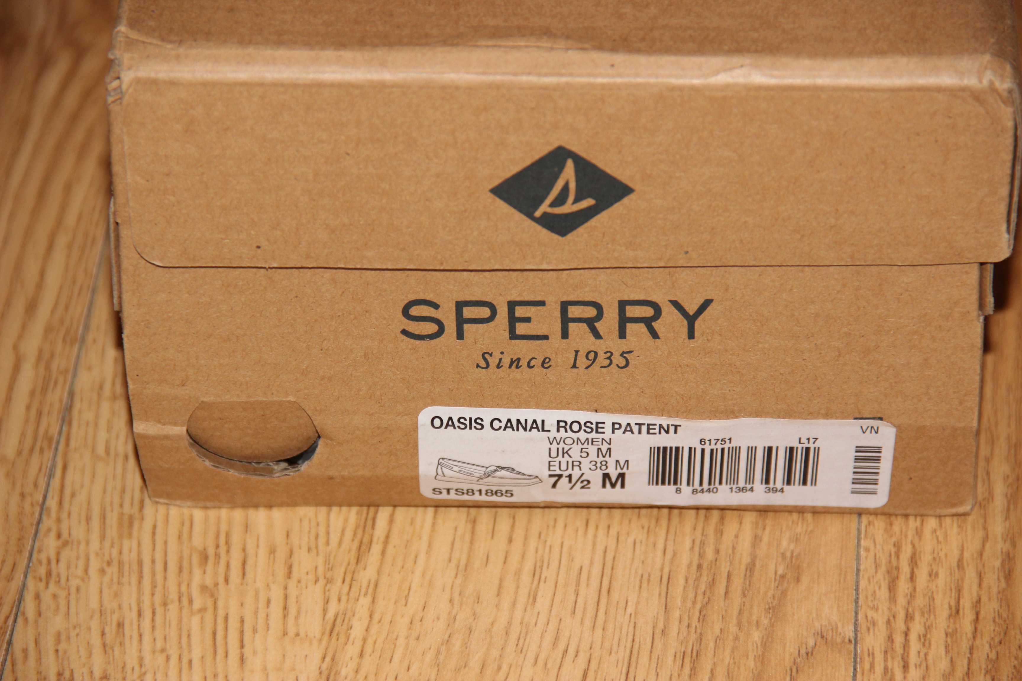 Жіночі топсайдери мокасини Sperry Oasis Canal 7,5 US 38 р.