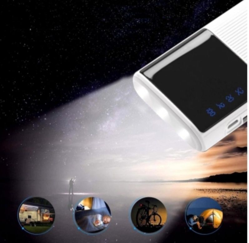 Powerbank 20000 mAh 3050 10W LED Fast Charge 3.0 2xUSB Micro USB-C