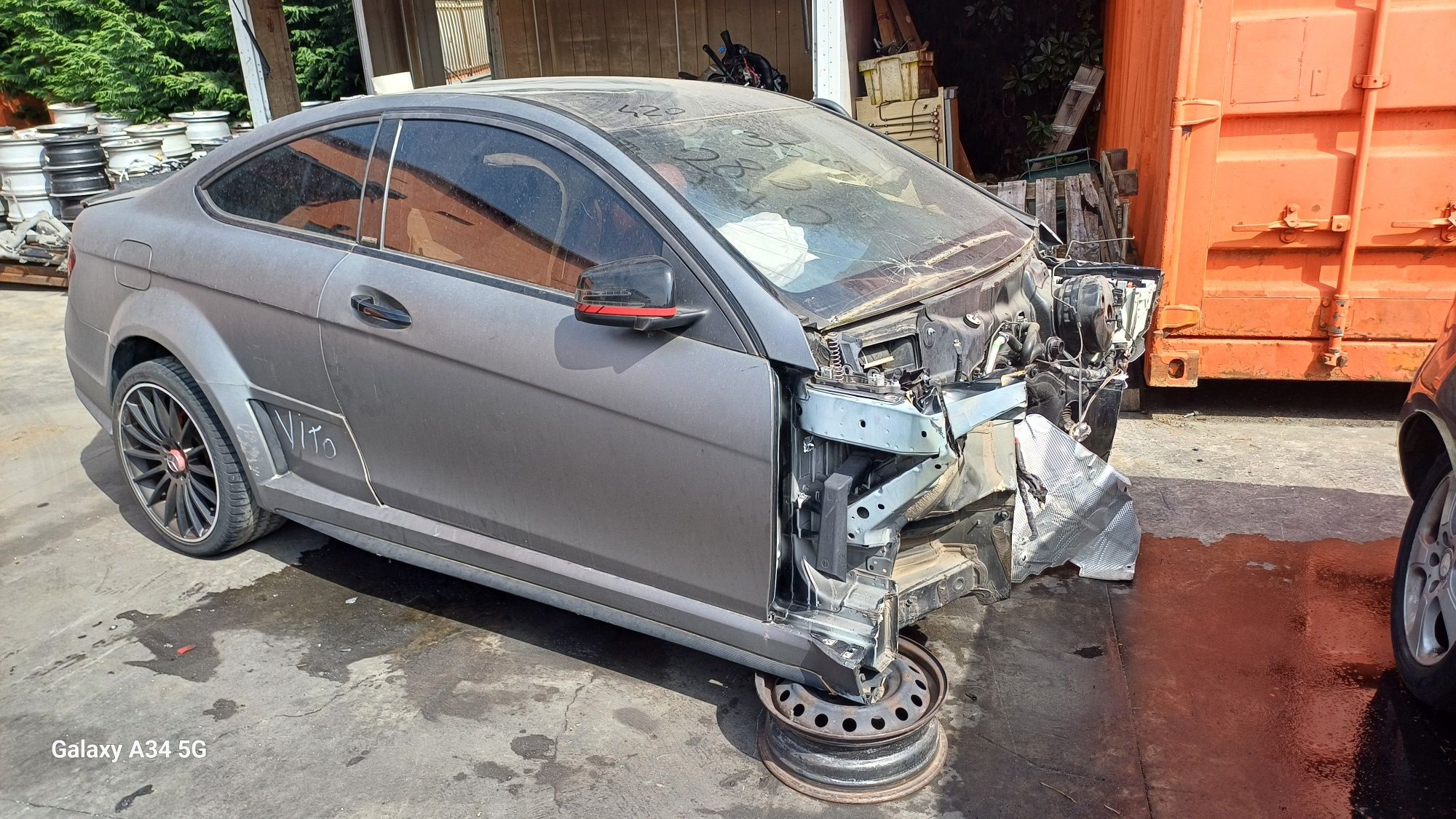 Błotnik tył Ćwiartka poszycie drzwi mercedes c klasa W204 A204 coupe l