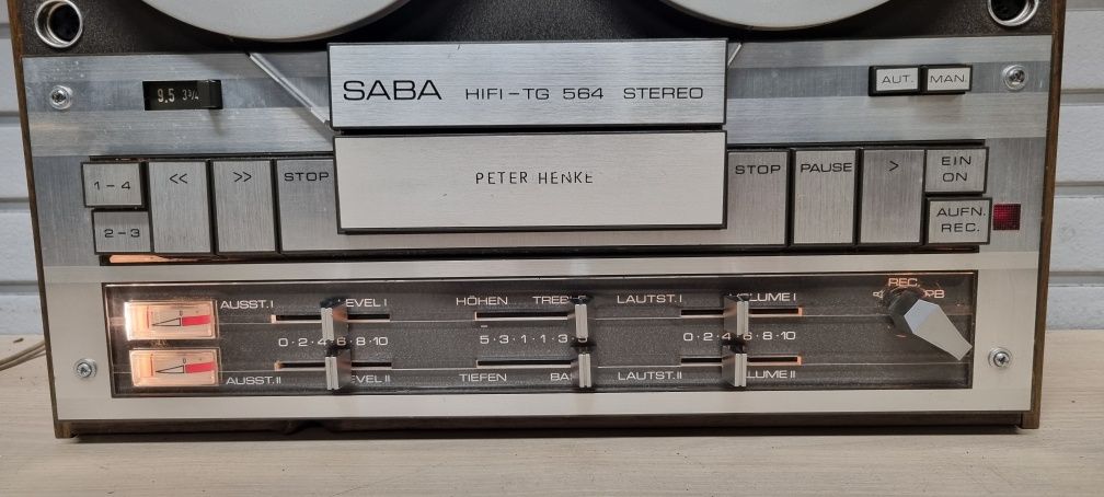 Magnetofon szpulowy SABA HIFI TG-564.