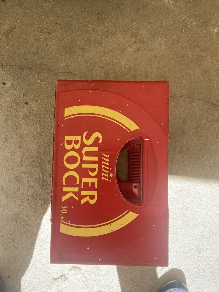 Grade da super Bock sem garrafas