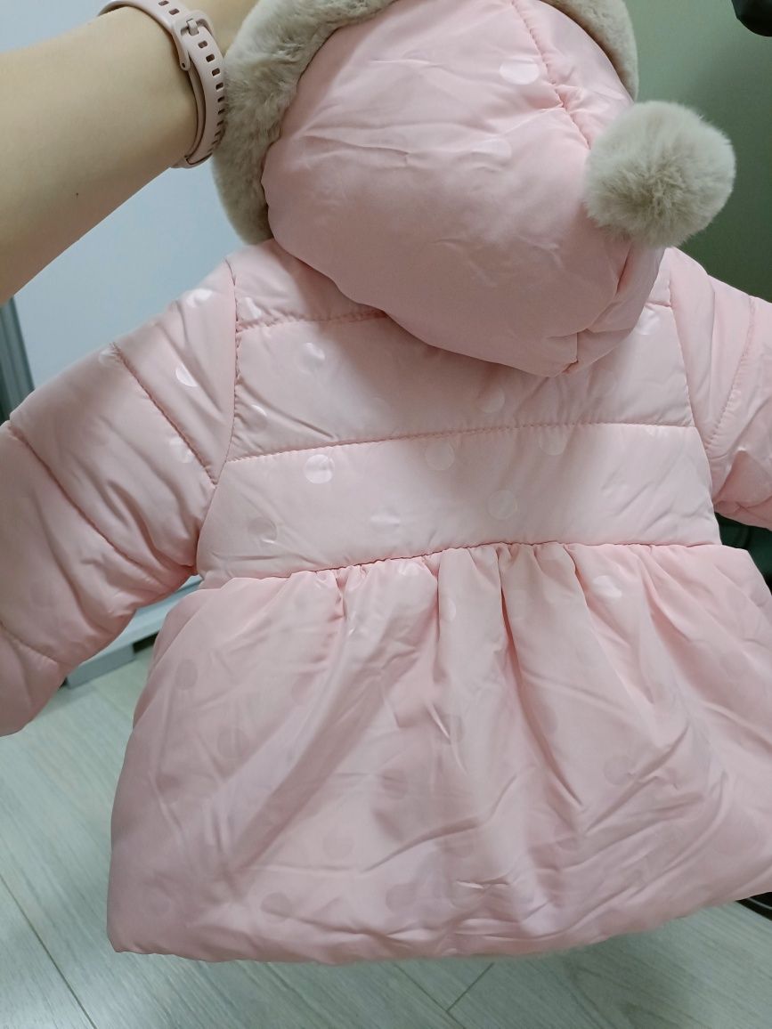 Mayoral newborn Kurtka dwustronna 75cm 6-9 miesięcy dla noworodka 6-9