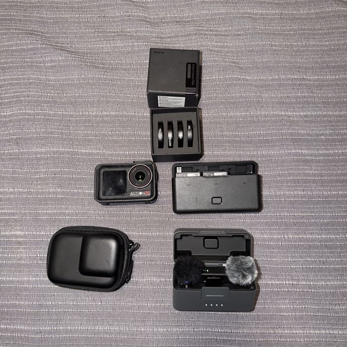 Dji action 5 pro + acessorios com garantia
