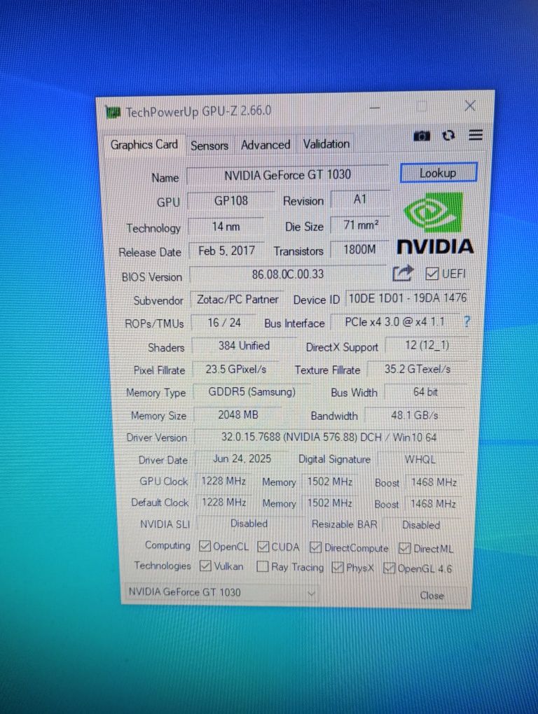Optiplex 7020 i5 4460 GT 1030