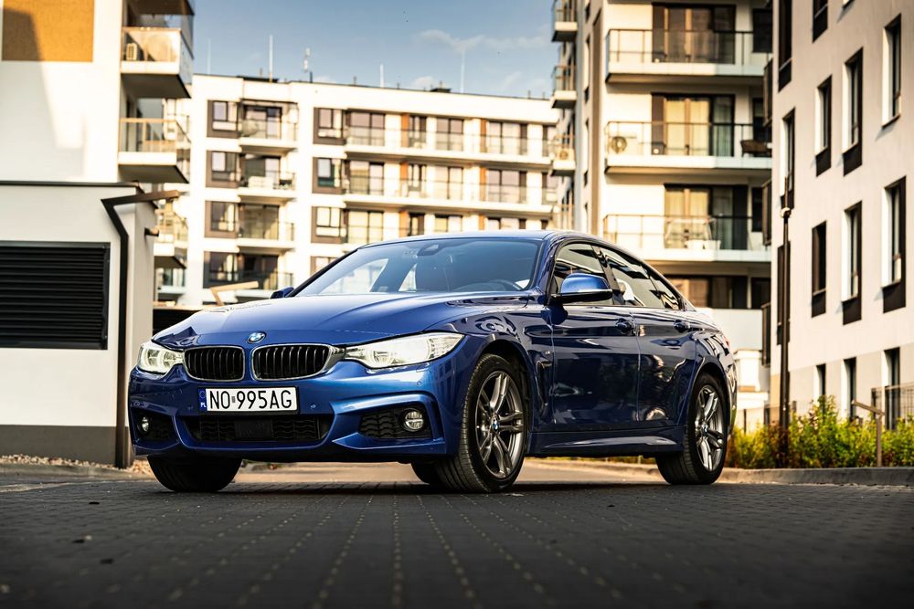 BMW Seria 4 BMW F36 440i Gran Coupe Salon PL FV23% Martix | HeadUp | Harman