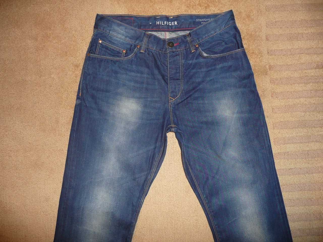 Spodnie dżinsy TOMMY HILFIGER W33/L32=43,5/111cm