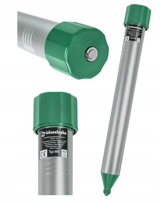 Odstraszacz ogrodowy wibracyjny na krety mocne ultradźwięki.